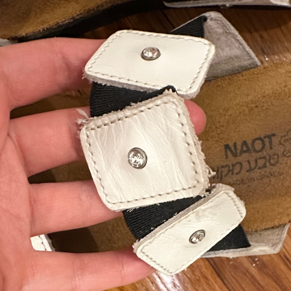 2 pairs of Naot Slide Sandals - Picture 2 of 5